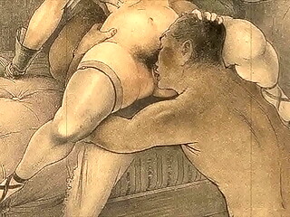 vintage erotic illustration