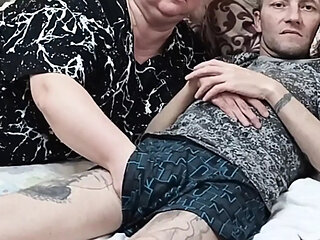 Stepmom Sucks All the Cum Out of Cock