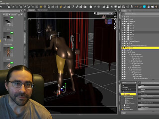 Building the Leticia Scene Body Posing Part 1