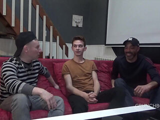 Alec French twink used raw by xxl black cock