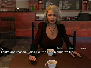 Visual Novel Hentai Action at Coffee Shop