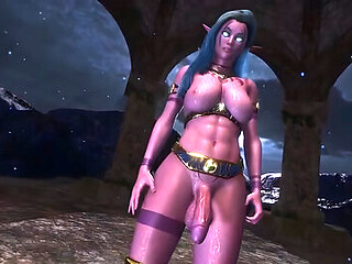 Night Elf Futa 3d 373