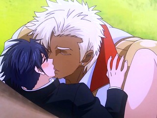 Prince fills up shy boy's anime hole with creamy finish