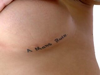 Her Tattoos Tell A Sexy Tale