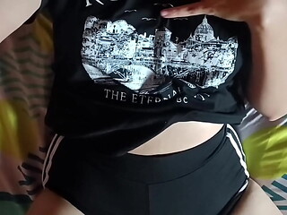 My horny wife won'_t let me work and demands that I fuck her hard