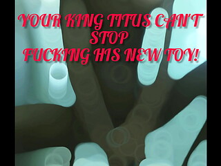 BBC KING TITUS can'_t stop fucking his new toy! (Teaser Trailer)