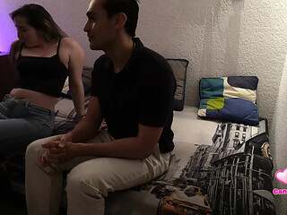 Horny hubby shares his hotwife with a casting agent for an amateur audition.