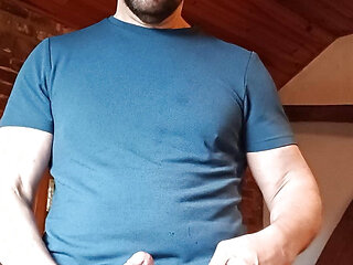I wave my cock in all directions, it makes me hard