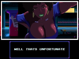 Ms Nightingale - Big tits Black Cyberpunk girl