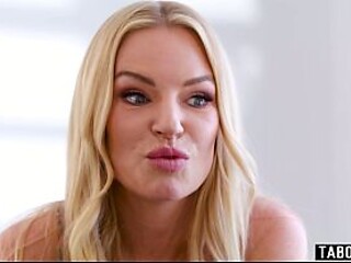 Mature stepmom Rachael Cavalli notices stepsons constant boner