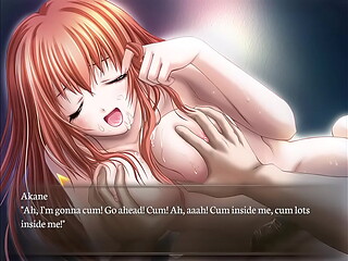 Akane H scene G screaming show VN