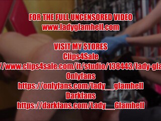 Skinny blonde first time anal fisting by femdom mistress