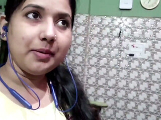 Indian Desi Girl enjoy big dildo while she is Horny