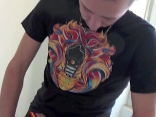 Straight fucked bareback by gay older