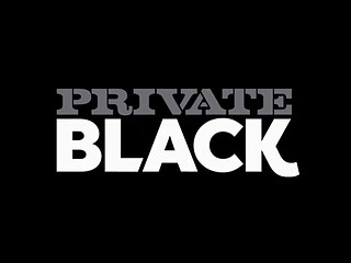 Private Black - Pale Babe Claire DPd By Black & White Cocks!