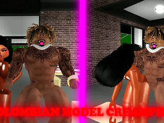 I Met Top Colombian Model and She Lets me CREAMPIE Her (ROBLOX BROOKHAVEN)