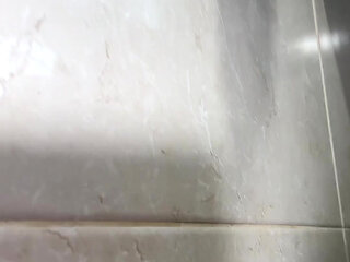 Redhead touches herself