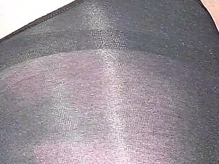 Fucking a Girl with a Angled Virgin Pick, and Cum in Her Big Cum on Nylon