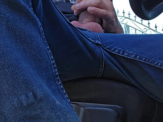 I in a public parking lot