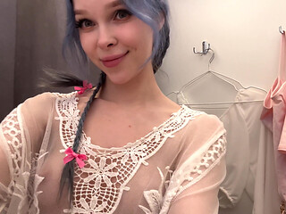 Can You See My Hard Nipples Right Through This Sheer Top?