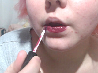 Lipstick up close
