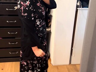 Busty blonde mature solo masturbation for webcam