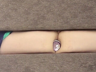 Flashing My Plug at You While Sitting on a Park Bench