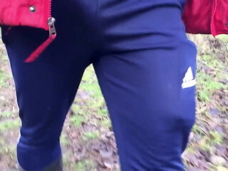 So It Is Winter and It Is Super Cold Outside. with Underwear in There, I Am Out and About