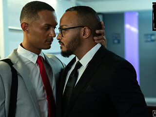 DISRUPTIVEFILMS Hunky Business Men Strangers Have Rough Anal After Missed Flight