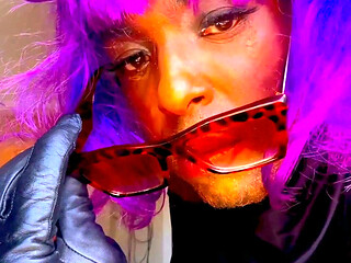 Private Collection Black Sissy Cross Dresser Ball Drainer 1