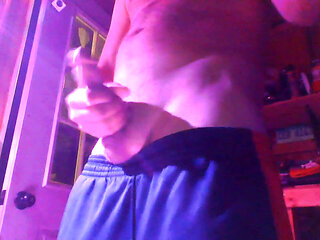 Jerking for friends wife on cam