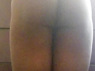 Sexy Black Plump Booty Femboy Solo Ass Spreading