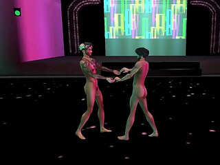 NAKED CLUB DANCING