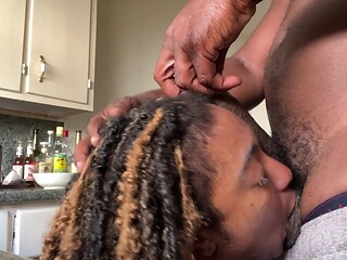 Cute Girl Face Fucked for 4th of July Weekend in Viral Video