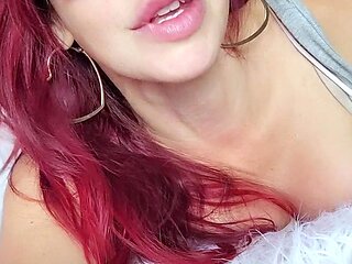 Amateur striptease and Solo masturbation