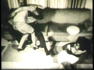 Big Tits MILF Threesome Punishment Spanking Tied Up Vintage HD