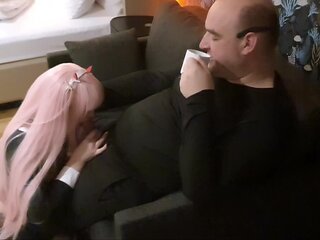 My Maid Brings Me Coffee And A Blowjob In The Morning
