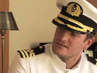 Horny Brunette Angell Summers Gives Man in Uniform Blowjob for Facial - Private Porn Sex Videos