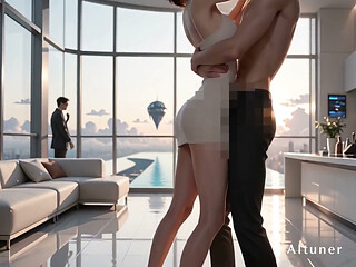 Tokyo Luxury Party Girl Dances to Bass Edm, Strips Naked, Then Gets Fucked - Anime HD (ai)