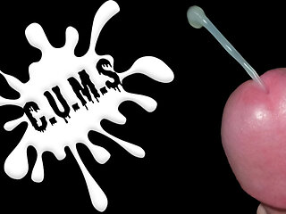 C.U.M.S - Close Up and Motion Slowed - Solo Cumshot #39