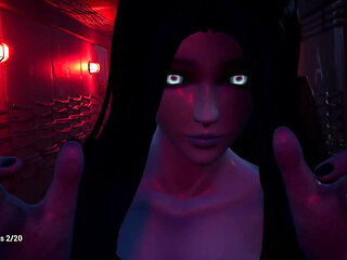 Time to Meet Hot Sexy Ghost but She Try to Fuck Me - Dark Siren Horror Porn Game Play 18+