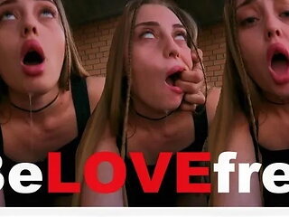Fucking Smoke E-cigs on the Balcony Stepsis Creampie