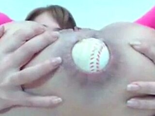 Webcam Girl Plays With Huge Dildo Anally