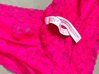 Cum in wife's panties 50