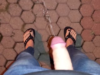 I cum in the street at the sight of my feet