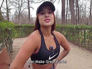 I Offered Her Coffe But Whe Ended Up Fucking Raw!