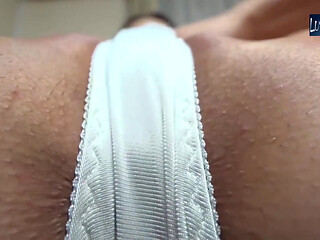Maid Service Surprise! Cute Housekeeper Keeps Teasing Me with Panty Flashes and Naughty Extras - Part 3