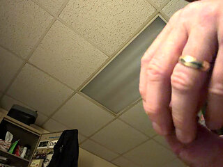 Cumshot with flying cum