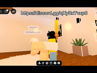 cummed on my slut in a Roblox condo