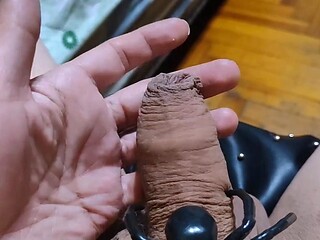 Hot gay twink dick masturbation video